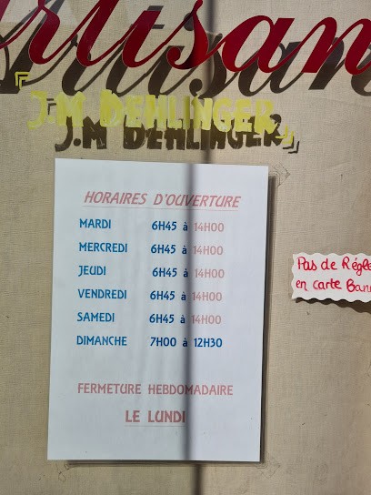 Dehlinger Jean-Marc, Boulangerie à Paray-le-Monial