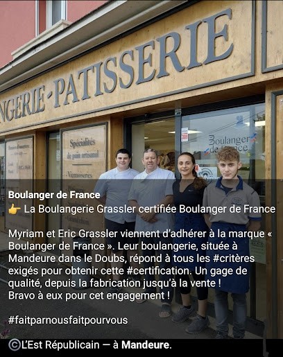 Boulangerie Patisserie Grassler, Boulangerie à Mandeure