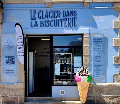 Le Glacier Dans La Biscuiterie (Breizh Cook In), Pâtisserie à Audierne