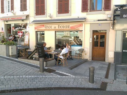 croc en bouche, Pâtisserie à Évian-les-Bains