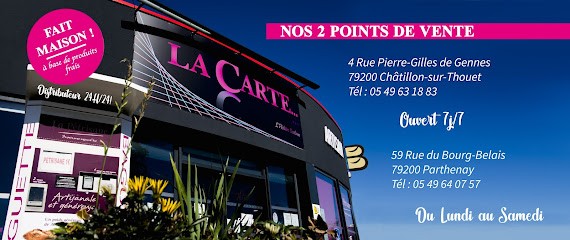 La Carte, Boulangerie à Châtillon-sur-Thouet