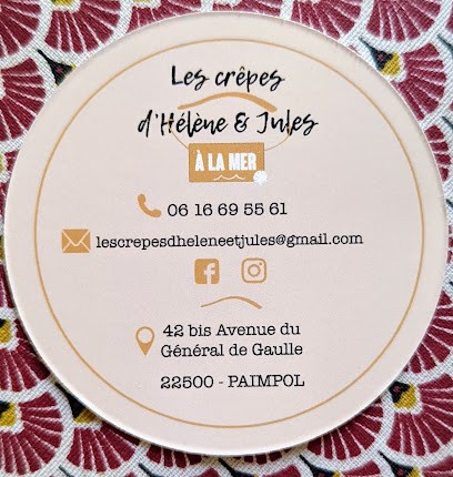 Les crêpes d'Hélène & Jules, Pâtisserie à Paimpol