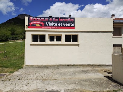 Gâteau à la broche - Broche et Gourmandises, Pâtisserie à Tournemire