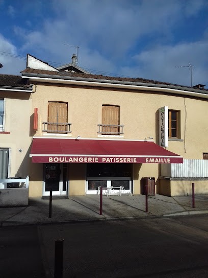 Emaille Raphael, Boulangerie à Saint-Siméon-de-Bressieux